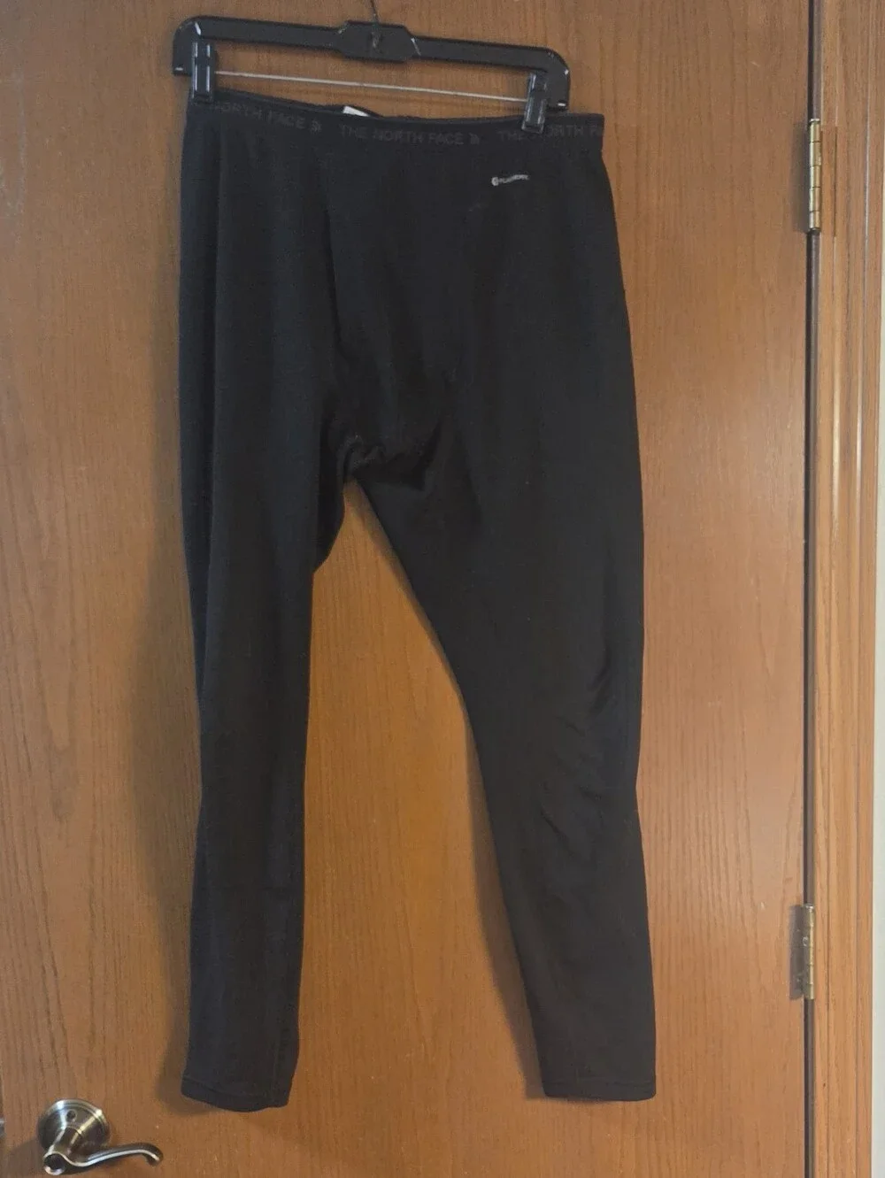 The North Face Men's Black Flashdry Base Layer Pants- LARGE